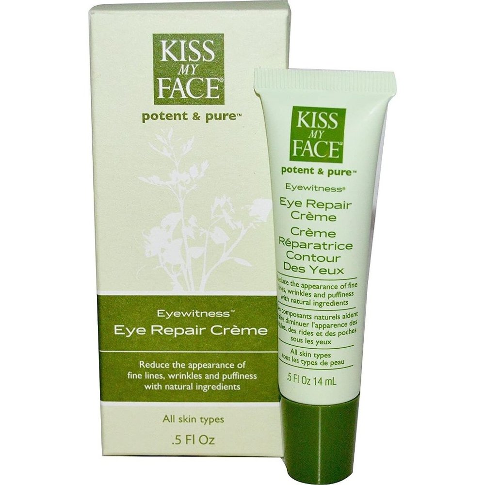 Kiss My Face - Potent & Pure Eyewitness Eye Repair Creme - 0.5 oz.
